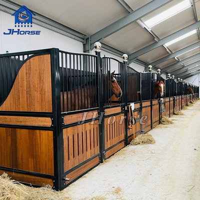 Panel de color de caballo personalizado con cubierta de polvo y puerta corredera