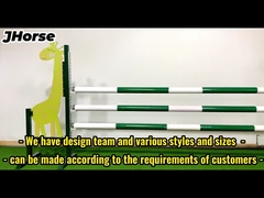 Productos de obstáculos equinos Salto de caballos Equipo de aluminio para equitación