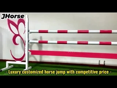 Alta seguridad Durabilidad Equipo de salto de caballo portátil