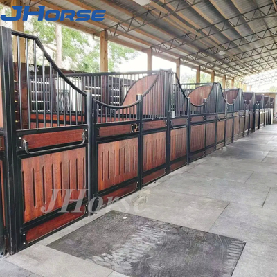 El caballo prefabricado de acero del marco los 2.2m atasca la corrosión estable Prroof del caballo portátil