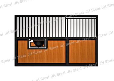 Las puertas y los paneles estables de la caja de caballo de Jinghua en negro cubrieron con seguridad