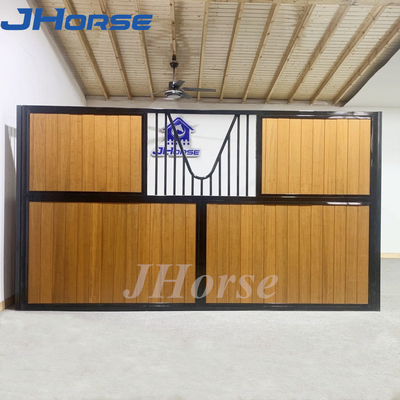 La parada partida adaptable del caballo del oscilación de la puerta afronta el material de acero del panel Q235B