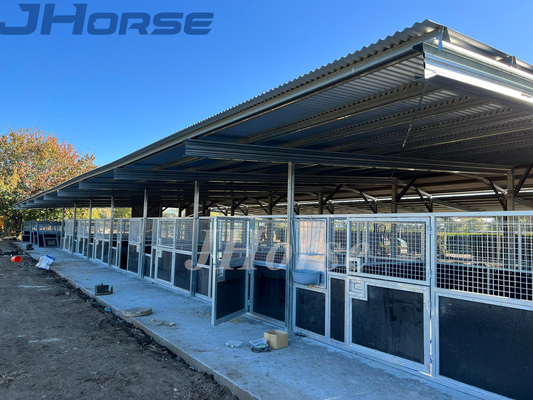 Planes constructivos de Fitout de la estructura de la casa del caballo de la parada estable grande ideal de la caja los 2.2m