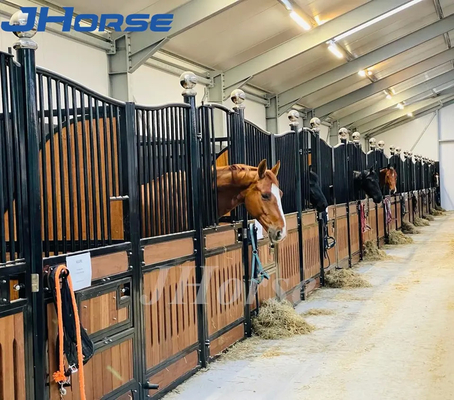 caja de acoplamiento de goma de los establos del caballo del borde recto de los 4ft*6ft que entrelaza