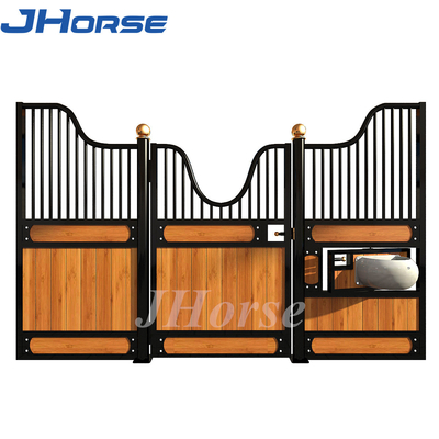 la parada del caballo del metal del 10ft el 12ft afronta el bambú durable para la granja