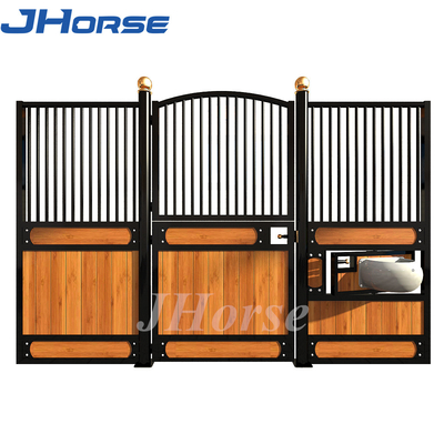 El estilo de Europa parada del caballo de 12 pies afronta puertas ecuestres de los establos del caballo
