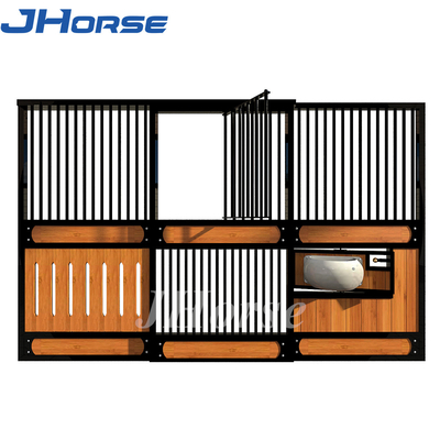 madera estable de la puerta deslizante de la caja del caballo del 10ft el 12ft el 14ft