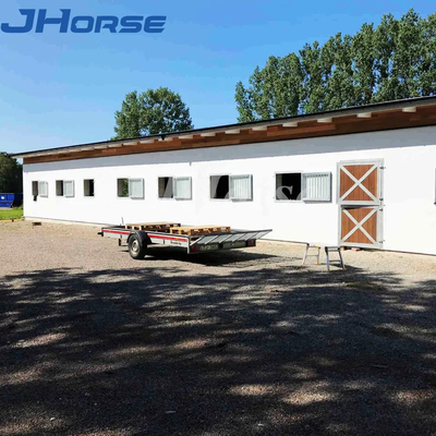 Infilled de bambú de Mesh Wire Horse Stable Windows del ganado