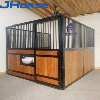 La parada de bambú del caballo de los 7.2ft artesona la puerta estándar de Front Type Powder Coated Sliding