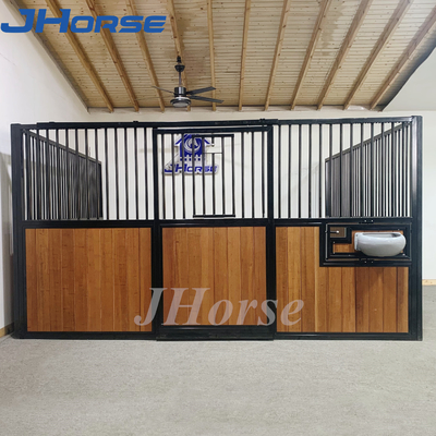 El acero parada del caballo de los 8ft de los x 6ft artesona puertas deslizantes estables del caballo