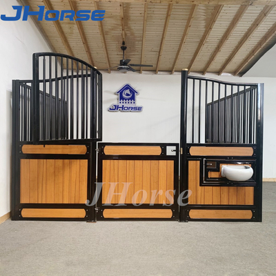 Puerta deslizante de bambú de acero de Mesh Stall Fronts Swing Door modificada para requisitos particulares