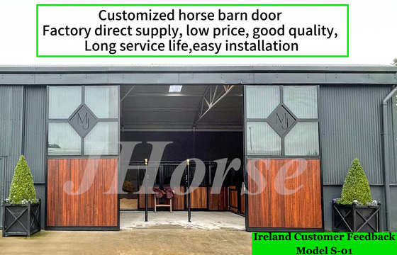 Puertas estables de Bamboods del equipo de la parada portátil interna europea del caballo