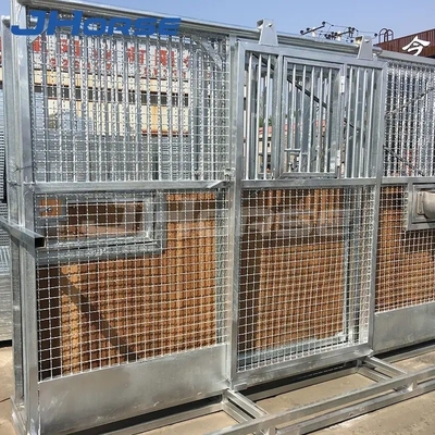 los holandeses llenos de bambú franceses interiores del granero de caballo atascan la puerta doble del extremo de la puerta deslizante del oscilación
