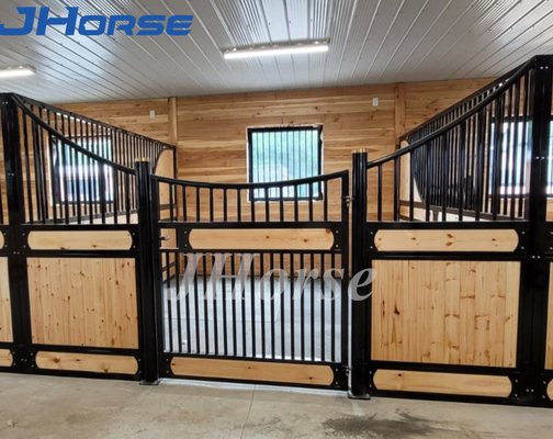 Durable Long Live Caballo caja estable peso pesado funcional con accesorios agua tazón