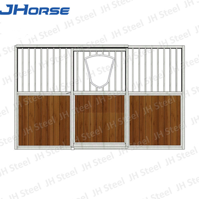 Los paneles cubiertos polvo de la parada del caballo, puertas portátiles de la parada para los graneros de caballo