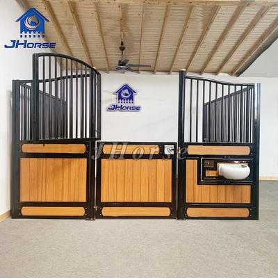 Luxury Euro Style Horse Stall Front Infiltrado de bambú cuadros estables de los paneles de los kits