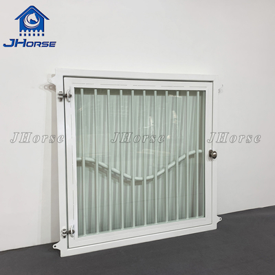 Ventanas de granero de caballos personalizables con acabado galvanizado de bajo mantenimiento y diseño resistente al clima