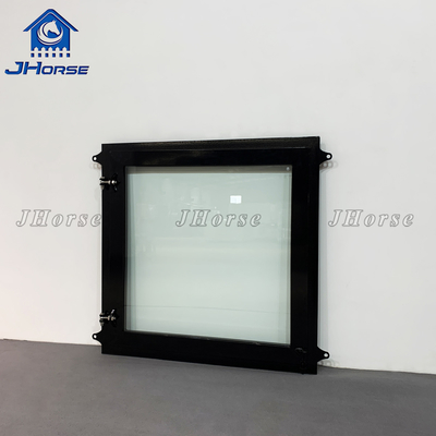 Puertas y ventanas resistentes a la intemperie con relleno de bambú personalizable y durabilidad