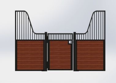 Caballos europeos derechos libres de la puerta deslizante 2 de las paradas del caballo tamaño pequeño