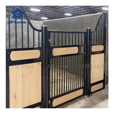 Puerta de establo de caballos personalizada, fuerte, hermosa y resistente a las intempéries, con puerta giratoria o corredera