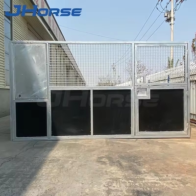 Cuadro de acero Superficie galvanizada resistente a la intemperie o cubierta en polvo de estilo europeo Panel estable de caballo
