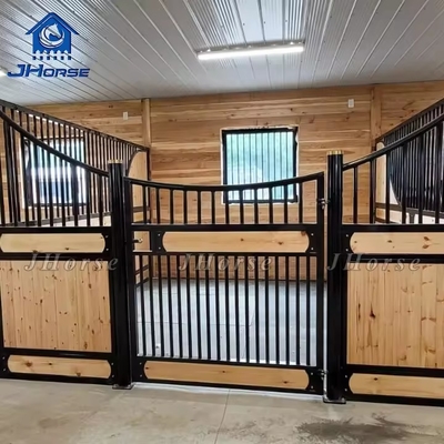 Caballera soldada robusta con puerta giratoria o puerta corredera