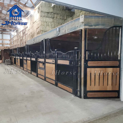 Técnica de tejido de puerta corredera soldada Frentes de caballo con tratamiento de superficie recubierto de polvo