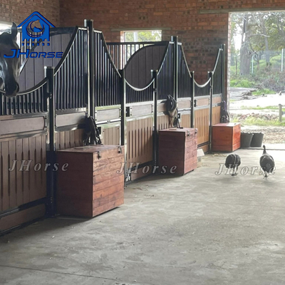 Frentes de caballo personalizados Acero Bambú Tratamiento de superficie galvanizado