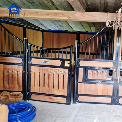 14 pies 3,0m Caballo de bambú estable tamaño de puerta personalizado para una seguridad cómoda de la equitación