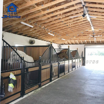 Tamaño de la puerta personalizado Caballo Equipo estable para caballos y rendimiento superior