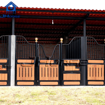 Diseño de lujo Partidos frontales estables Equipo de llenado de caballo de bambú y madera