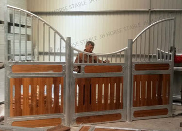Tablón para la puerta al aire libre los 4m de los establos de la parada del caballo de las divisiones del establo del caballo del tubo