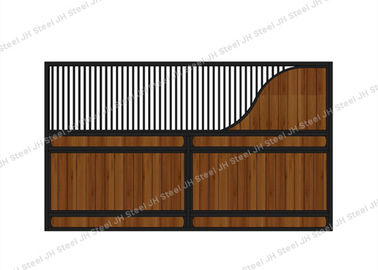 Paradas prefabricadas barras llenas de bambú del caballo de la parrilla del listón