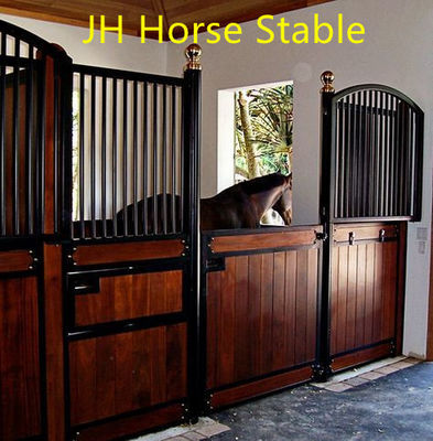 Materiales de construcción prefabricados Caballo paneles estables para cabinas de pie libre